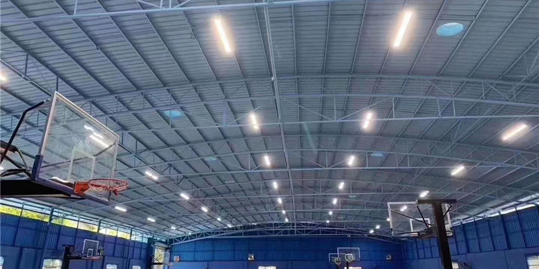 名称：室内篮球场灯光灯具设计