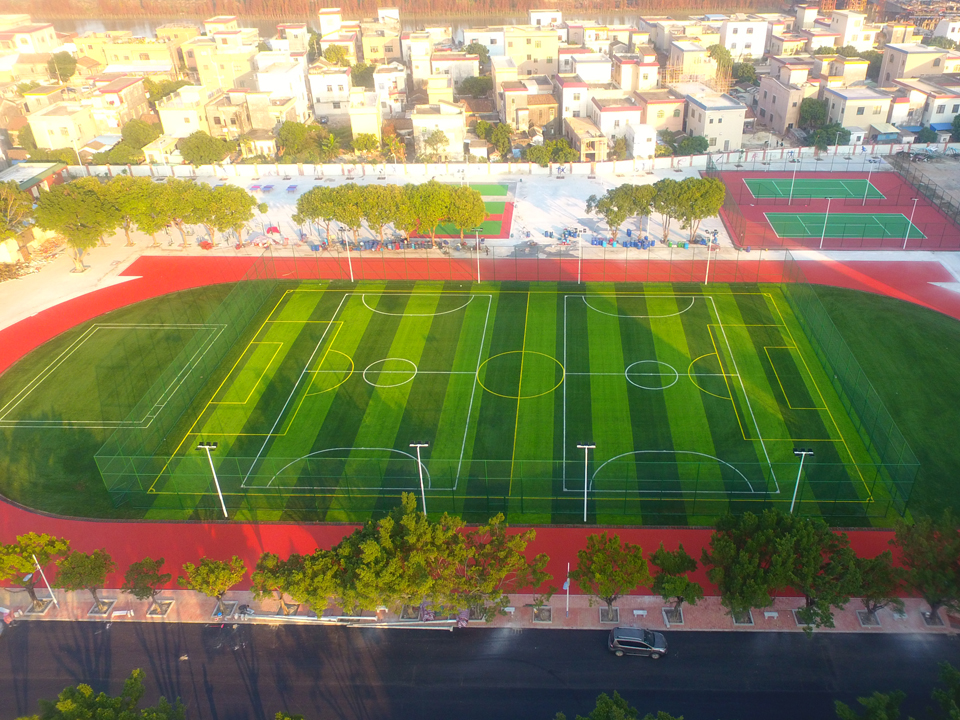 名称：中山市黄圃体育公园灯光案例